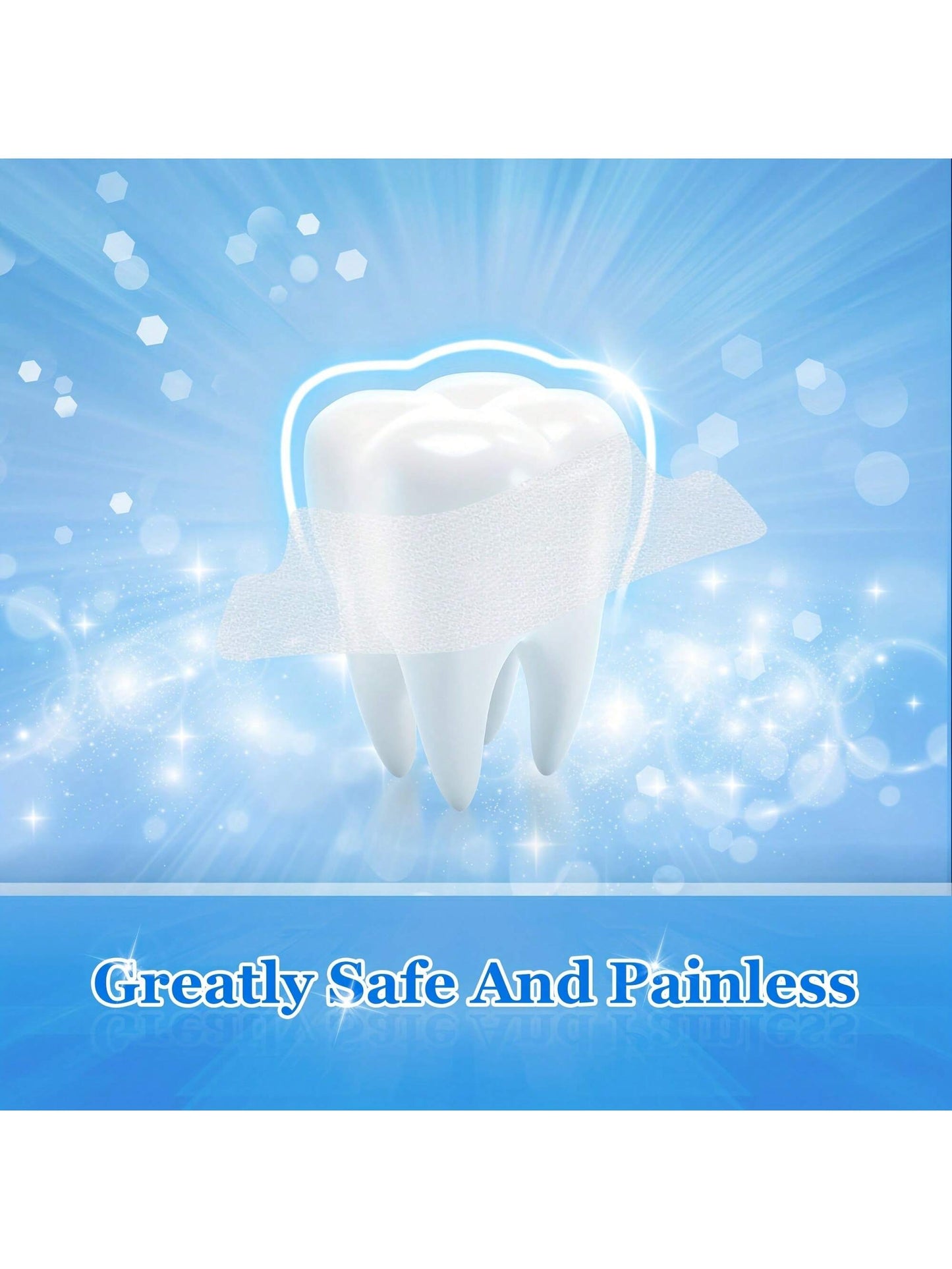 أشرطة تبييض الأسنان الحساسة ، أشرطة تبييض الأسنان الفعالة لتبييض الأسنان تقلل الحساسية وتساعد على إزالة البقع الناتجة عن التدخين/القهوة/الصودا