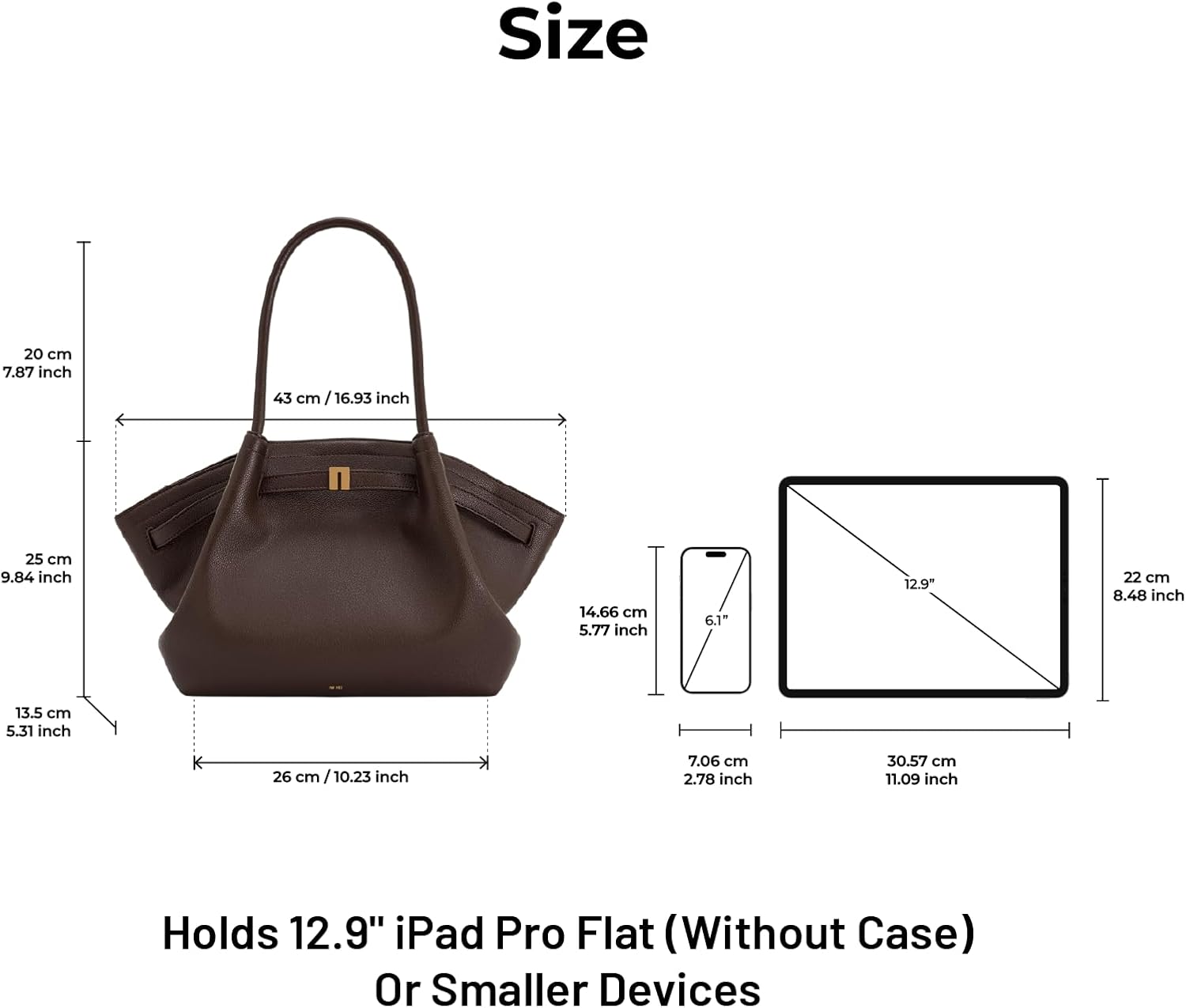 جيه دبليو بي اي اي شنطة توت هانا متوسطة الحجم للنساء