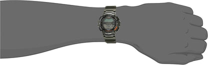 Casio Men's Fishing Timer Quartz Watch with Resin Strap